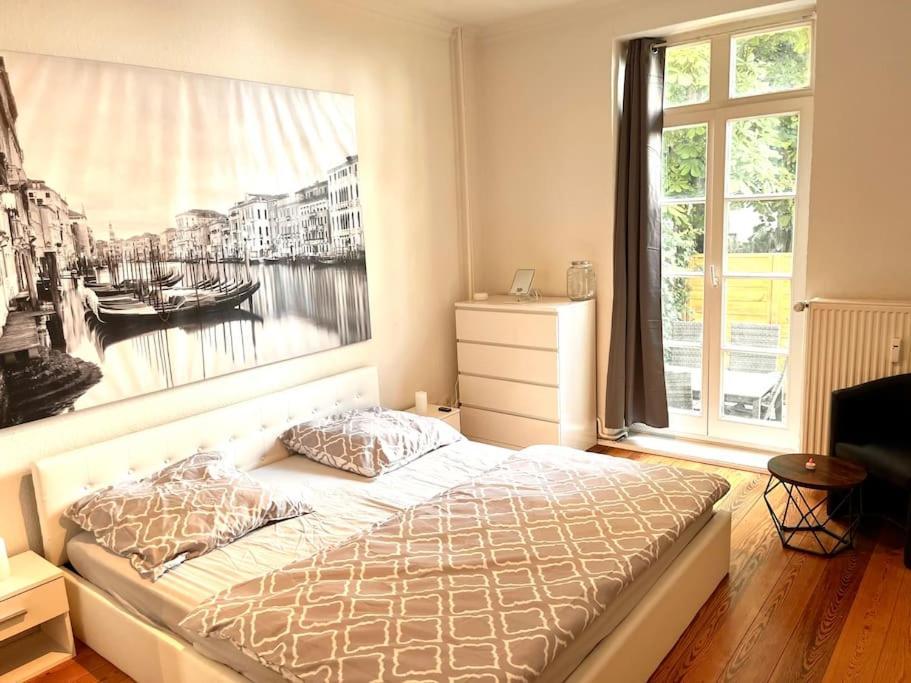 Doppelzimmer Mit Terrasse In Privatem Zuhause Lübeck Eksteriør billede